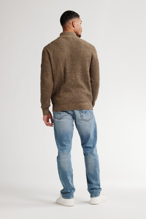 Petrol Industries gele heren trui | Model