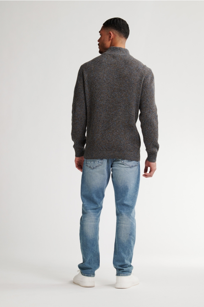 Petrol Industries blauwe heren trui | Model