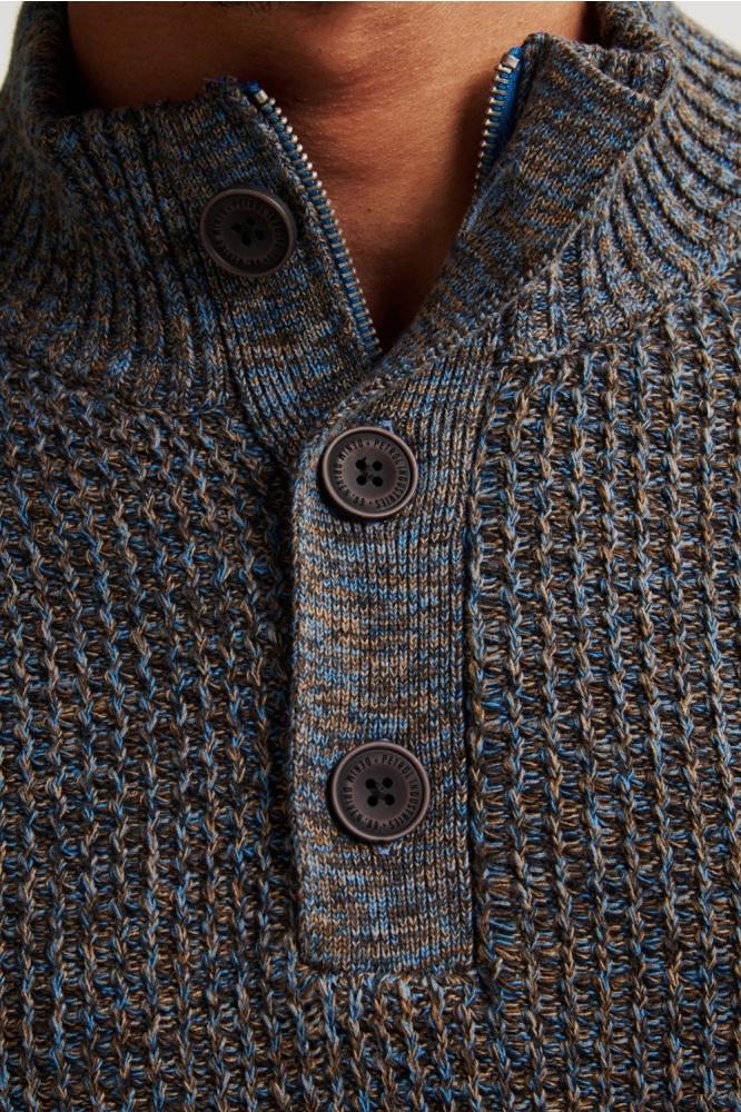 Petrol Industries blauwe heren trui | Unique Selling Point