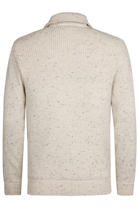 Petrol Industries beige heren vest | Achteraanzicht