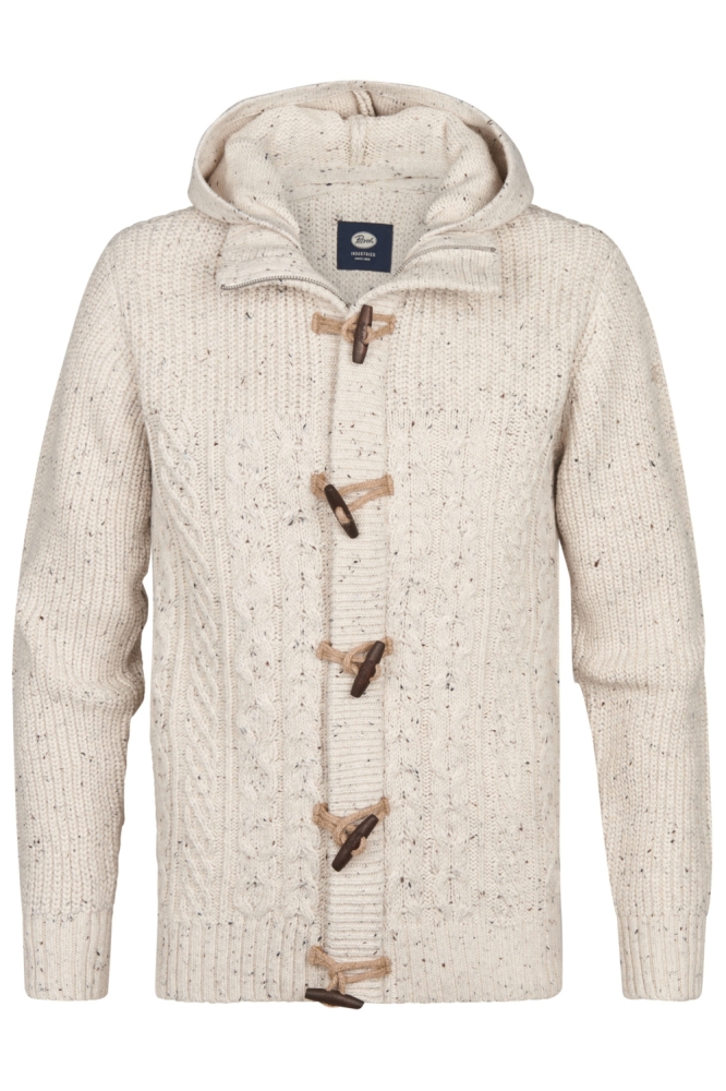 Petrol Industries beige heren vest | Vooraanzicht