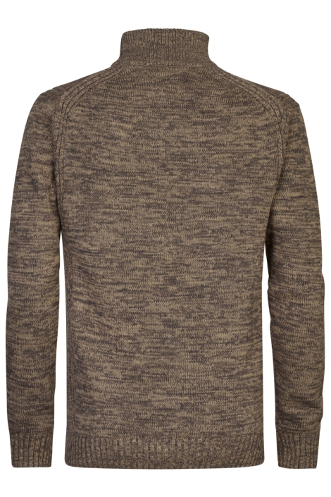 Petrol Industries camel heren trui | Achteraanzicht