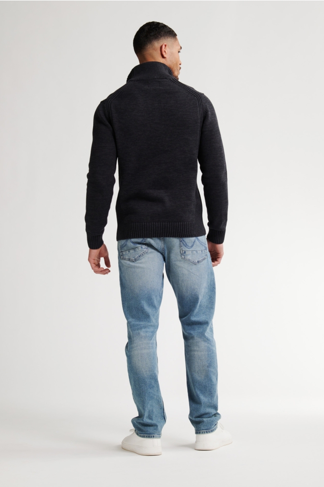 Petrol Industries zwarte heren trui | Model