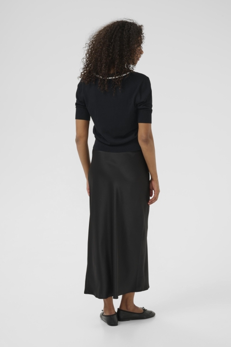 Kaffe zwarte dames vest | Model