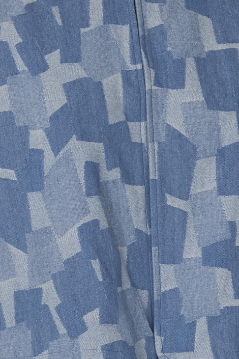 SisterS point blauwe dames gilet | Close up