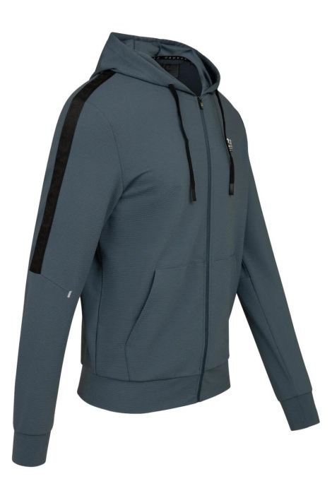 Cruyff blauwe heren vest | Zijaanzicht