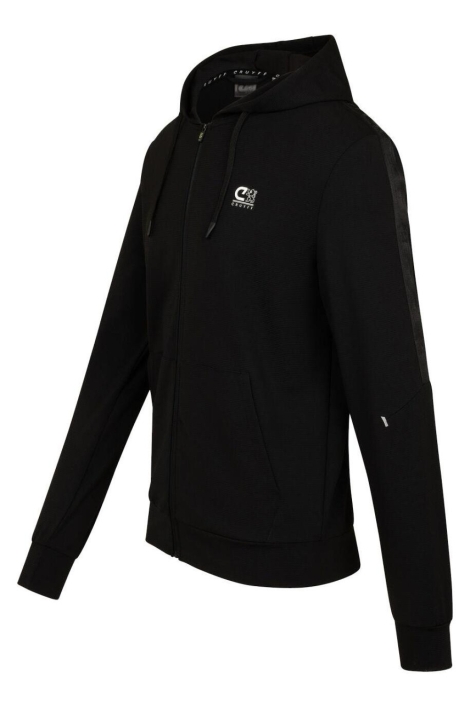 Cruyff zwarte heren vest | Zijaanzicht