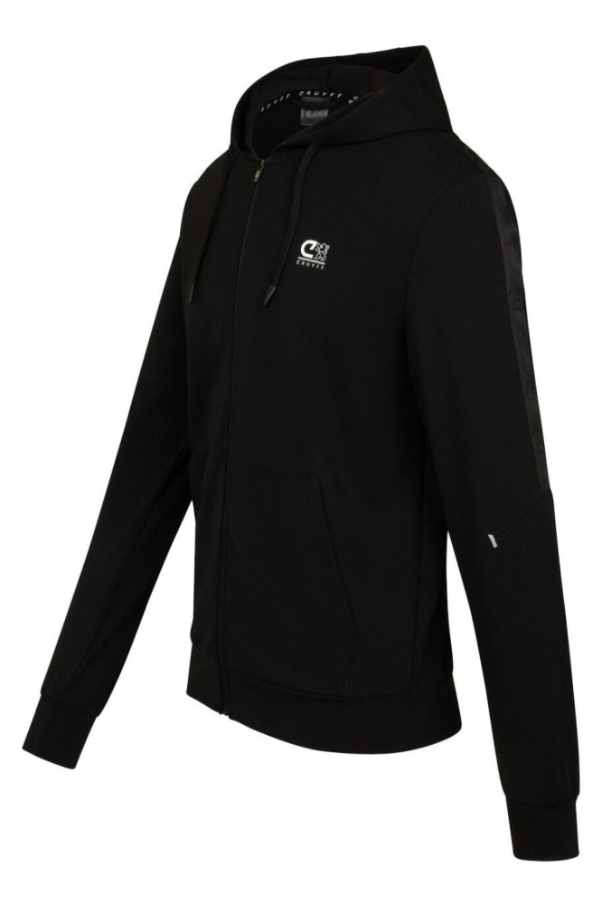 Cruyff zwarte heren vest | Zijaanzicht