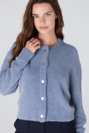 Juffrouw Jansen CLOE W25 VEST P 205 000761 BLUE GREY