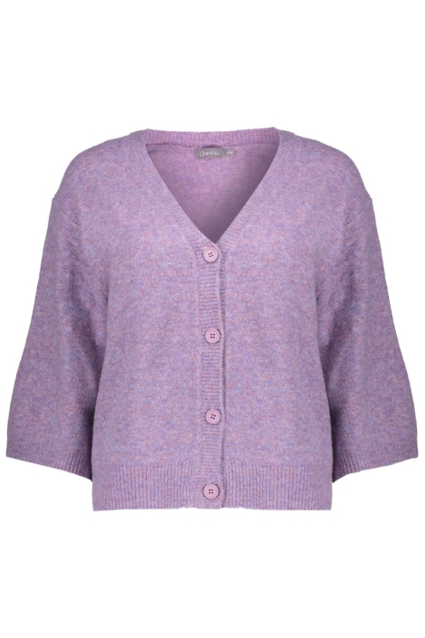 Geisha paarse dames vest | Vooraanzicht