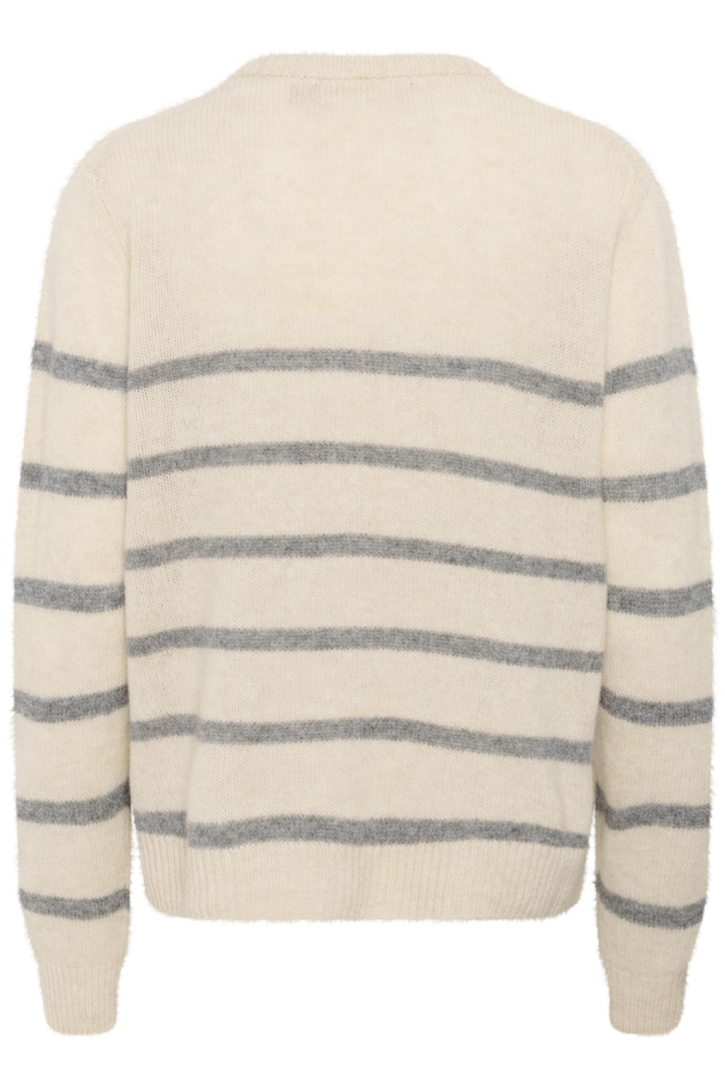 Culture beige dames vest | Achteraanzicht