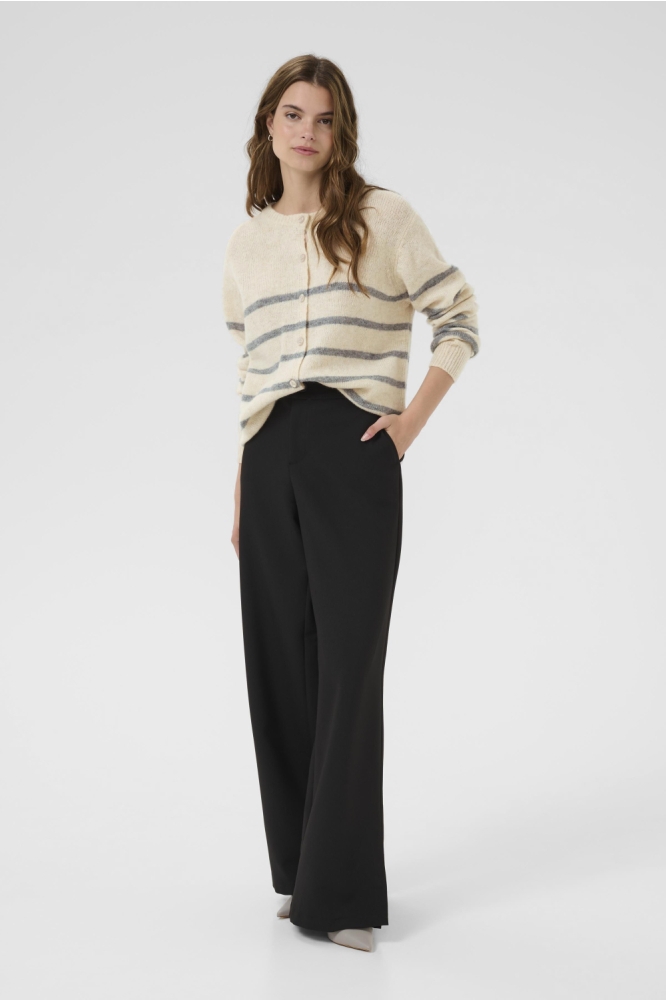 Culture beige dames vest | Model