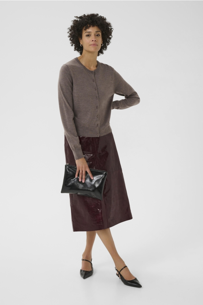 Part Two bruine dames vest | Model