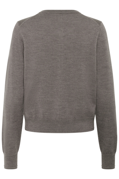 Part Two bruine dames vest | Achteraanzicht