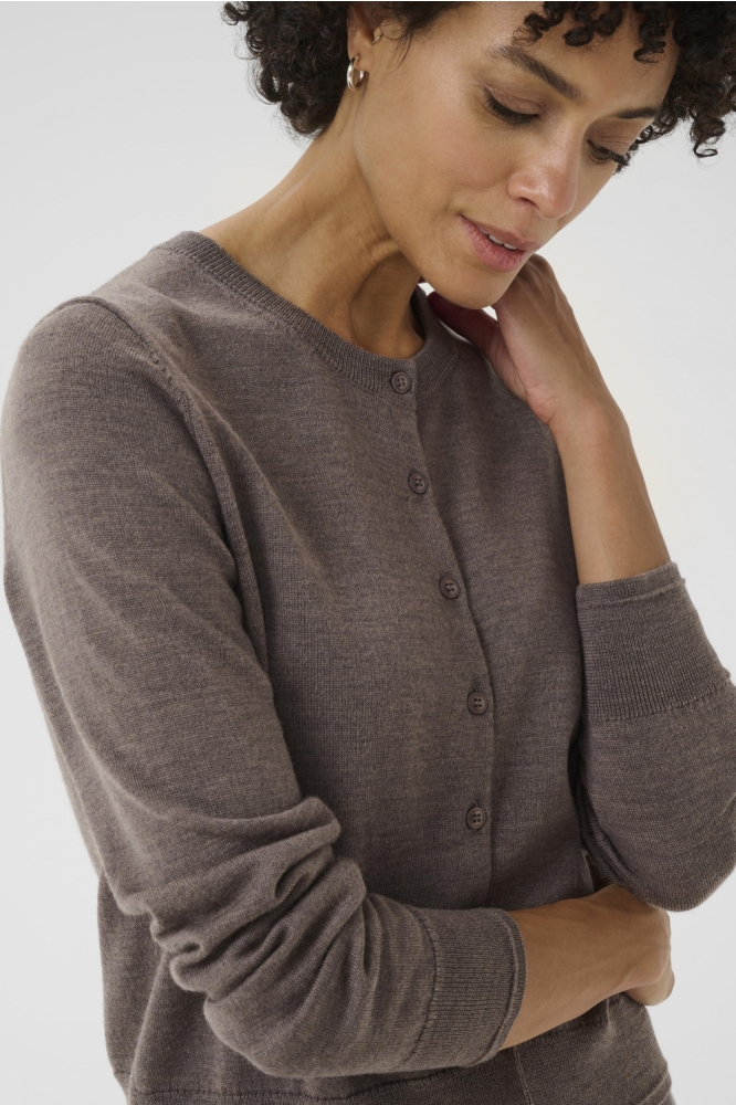 Part Two bruine dames vest | Close up