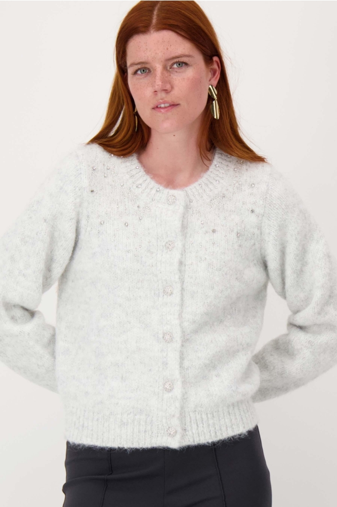 Zusss grijze dames vest | Model