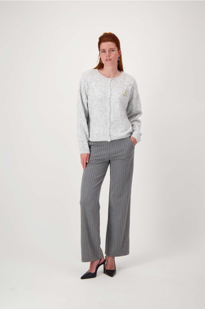 Zusss grijze dames vest | Model