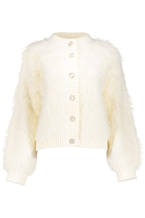 Geisha witte dames vest | Vooraanzicht