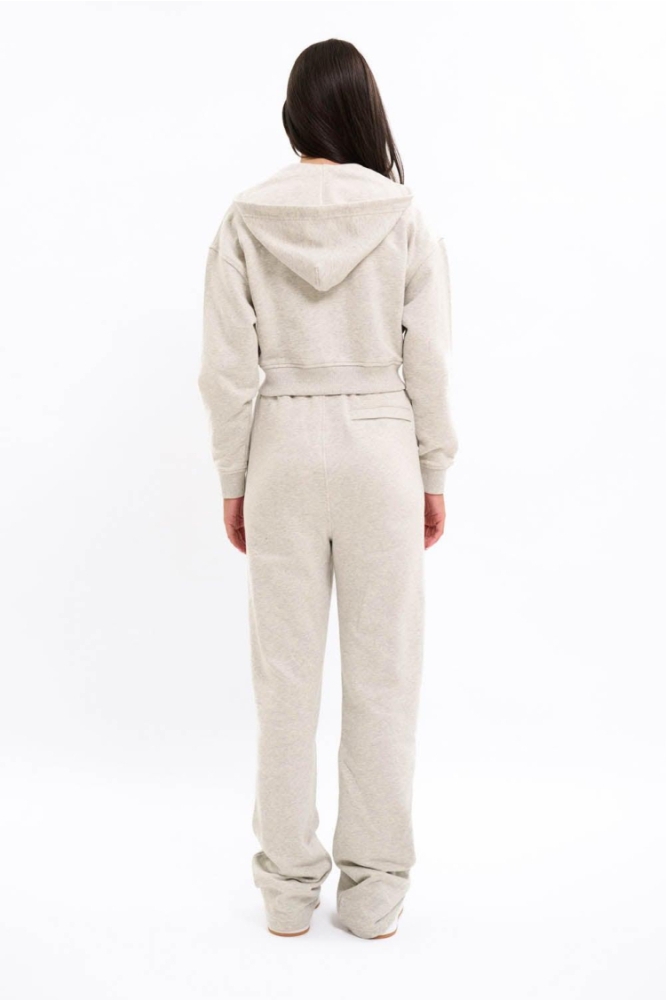 Malelions grijze dames vest | Model