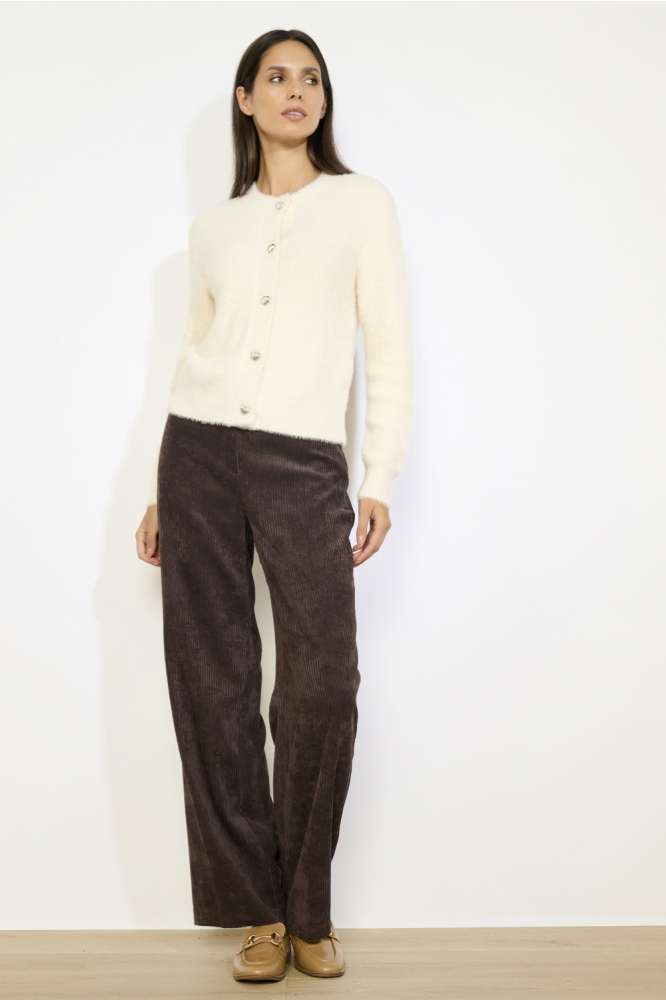 LolaLiza beige dames vest | Model