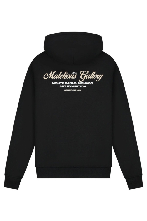 Malelions zwarte heren vest | Achteraanzicht