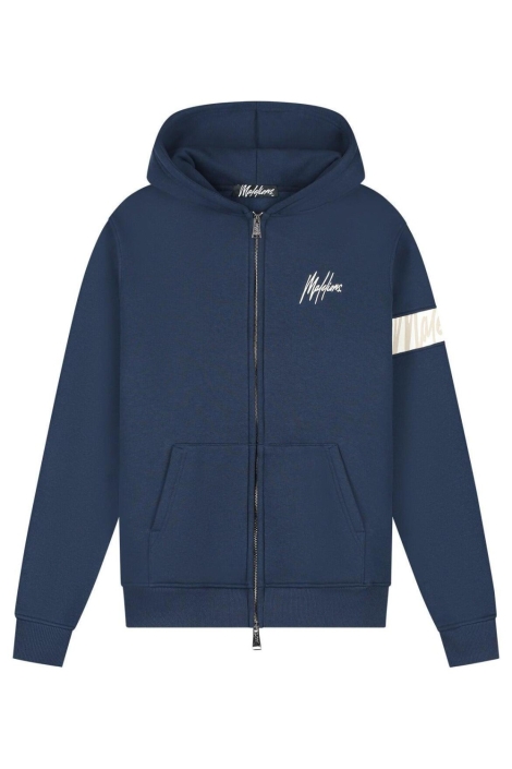 Malelions blauwe heren vest | Vooraanzicht