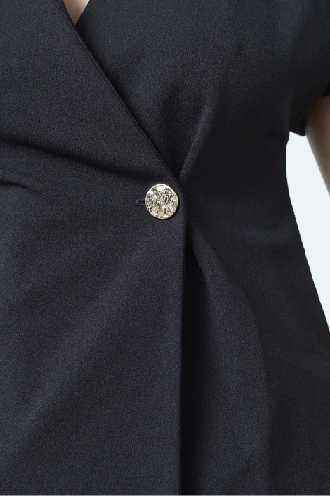 SisterS point zwarte dames t-shirt | Close up