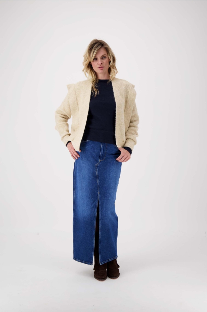 Zusss beige dames vest | Model