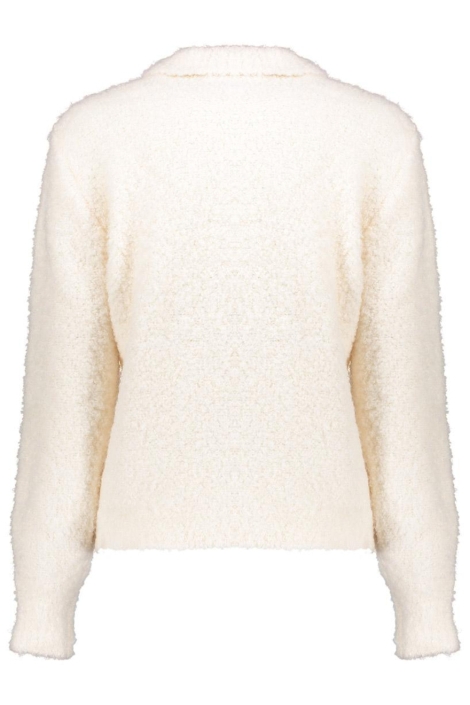 Geisha witte dames vest | Achteraanzicht