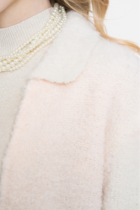 Geisha witte dames vest | Kleurstaal