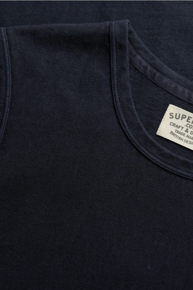 Superdry blauwe heren t-shirt | Kleurstaal