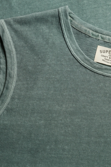 Superdry grijze heren t-shirt | Kleurstaal