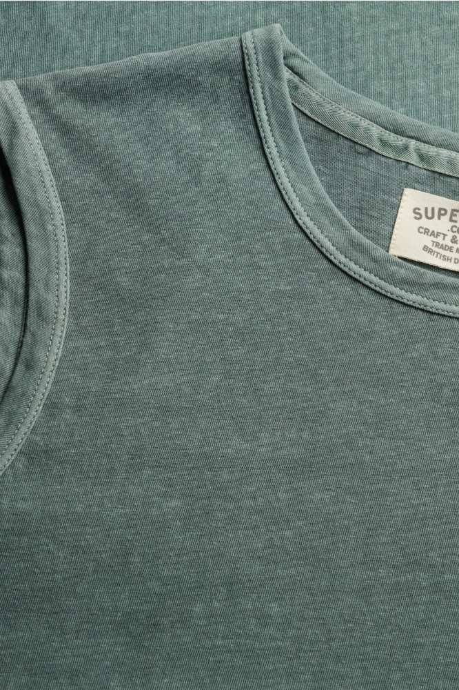 Superdry groene heren t-shirt | Kleurstaal