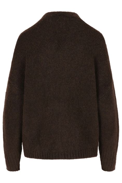 LolaLiza bruine dames vest | Achteraanzicht