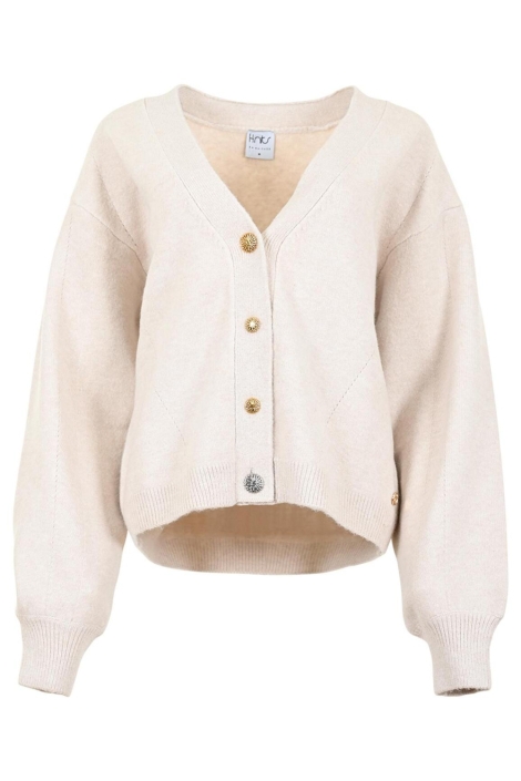 Maicazz beige dames vest | Vooraanzicht