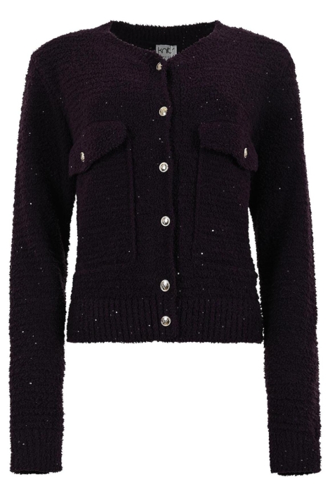 Maicazz paarse dames vest | Vooraanzicht