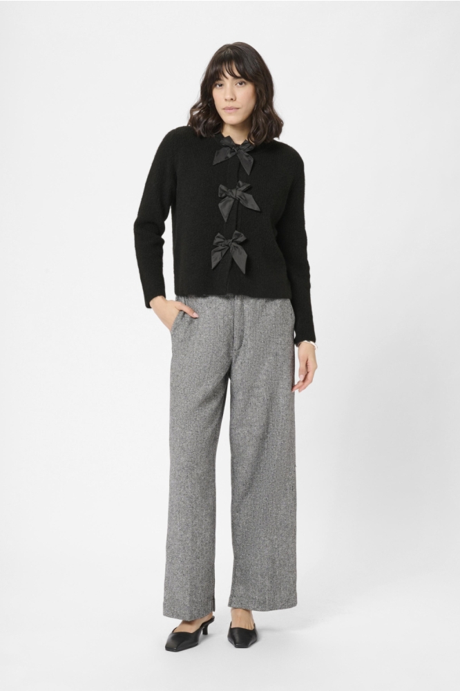 Kaffe zwarte dames vest | Model