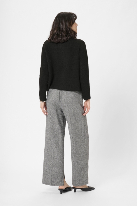 Kaffe zwarte dames vest | Model