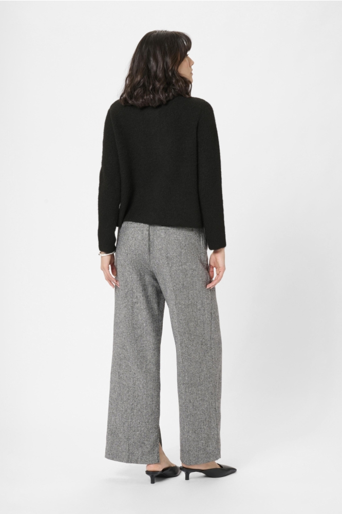 Kaffe zwarte dames vest | Model