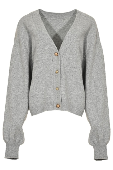 Maicazz RONJA VEST WI25 65 203 GREY MELANGE