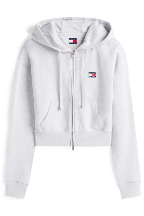 Tommy Jeans grijze dames vest | Vooraanzicht