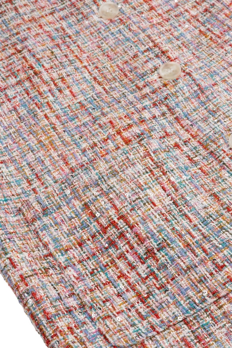 Studio Amaya multi color dames gilet | Kleurstaal