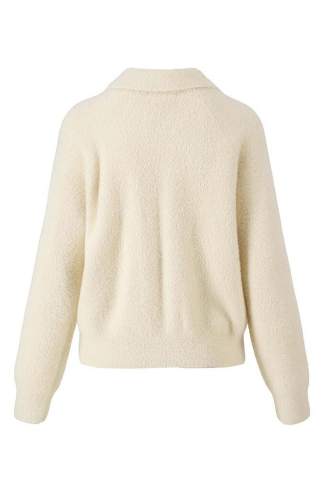 Zusss beige dames vest | Achteraanzicht