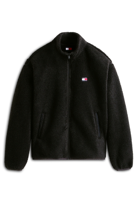 Tommy Jeans zwarte heren vest | Vooraanzicht