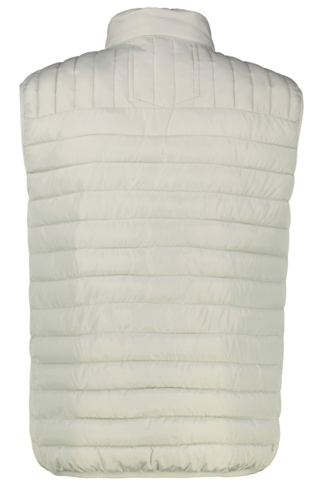 Lerros grijze heren jas | Achteraanzicht