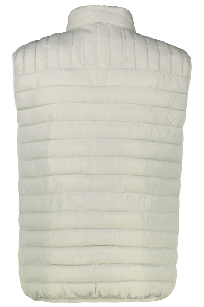 Lerros grijze heren jas | Achteraanzicht