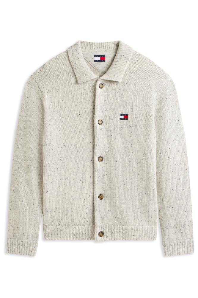 Tommy Jeans grijze heren vest | Vooraanzicht