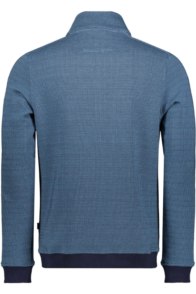 Gabbiano blauwe heren vest | Achteraanzicht