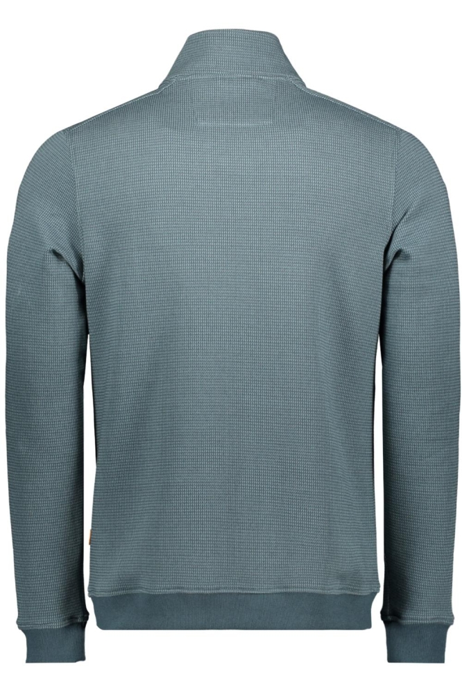 Gabbiano groene heren vest | Achteraanzicht