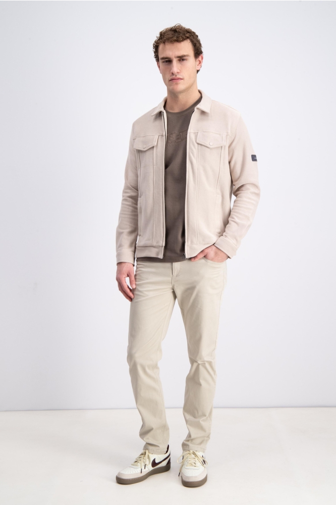 Gabbiano ecru heren vest | Model